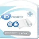 Пелёнки одноразовые впитывающие iD Basic 60x90 30 шт